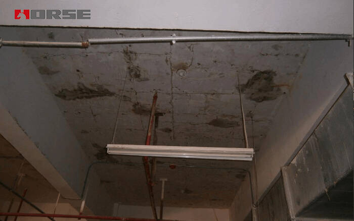 Crack repair of cast-in-place slab Crack repair of cast-in-place slab