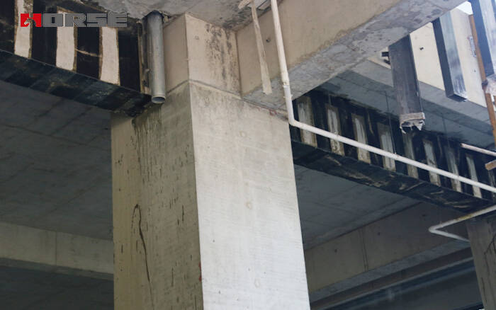 Beam and Slab FRP Materials Strengthening of China Bank