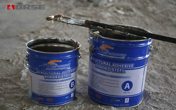 Strengthening of concrete column with adhesively bonded steel plate Strengthening of concrete column with adhesively bonded steel plate