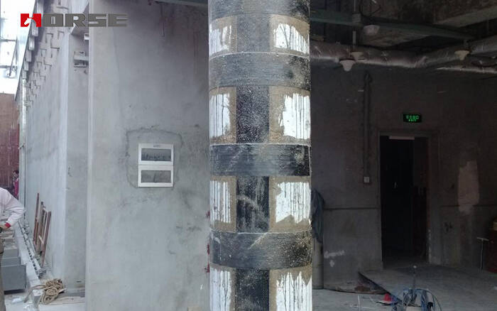column retrofitting by fiber reinfroced polymer(FRP) materials column retrofitting by fiber reinfroced polymer(FRP) materials