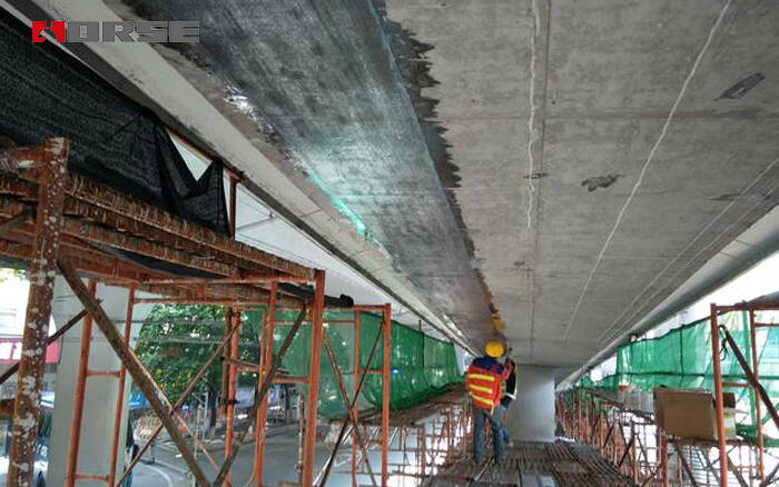 carbon fiber fabric in bridge reinforcement