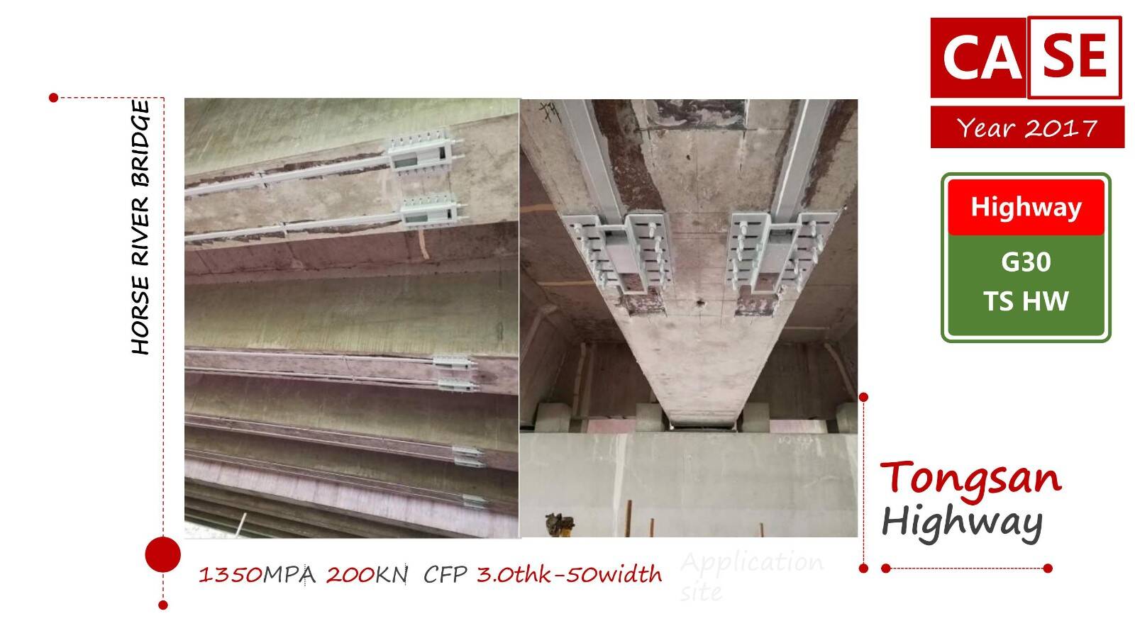 prestressed FRP plate