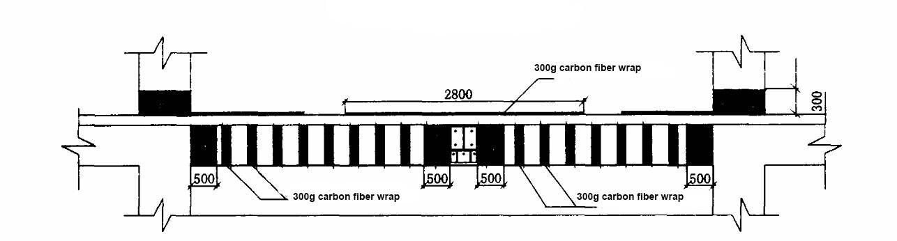 CFRP wrap beam CFRP wrap beam