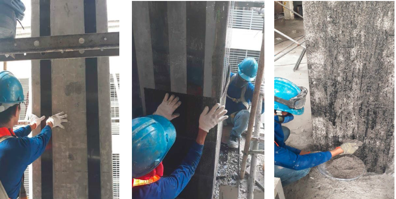 Carbon Fiber Reinforced Polymer (CFRP) Installation