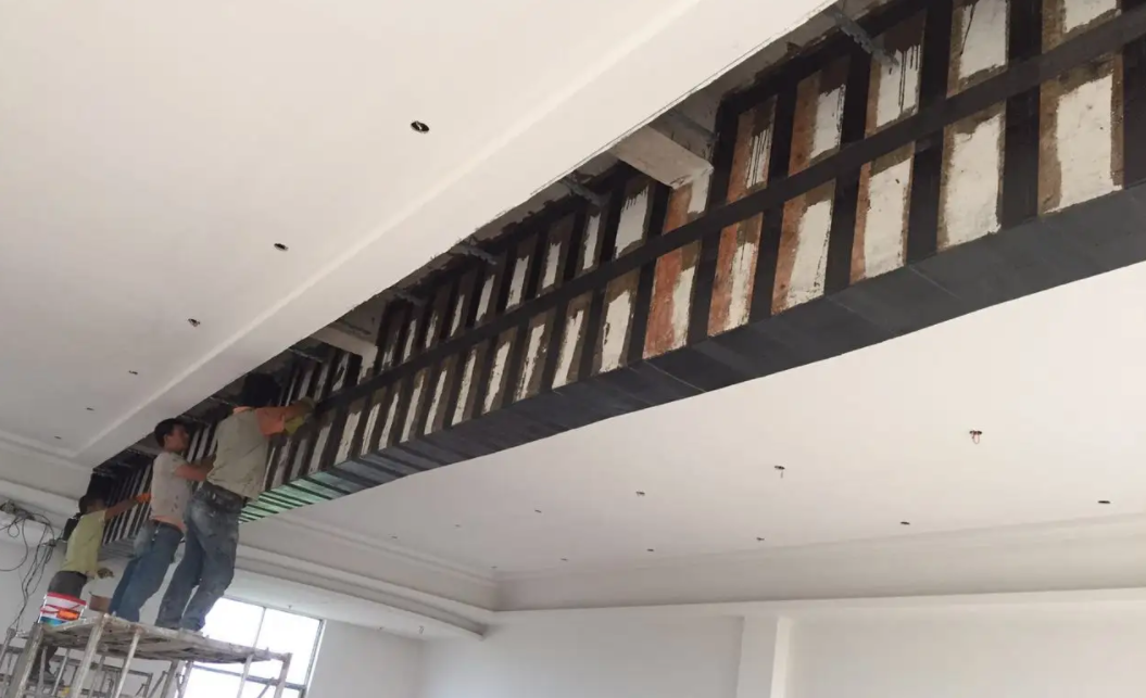 Carbon Fiber Reinforced Beams with Insufficient Bending Capacity Carbon Fiber Reinforced Beams with Insufficient Bending Capacity