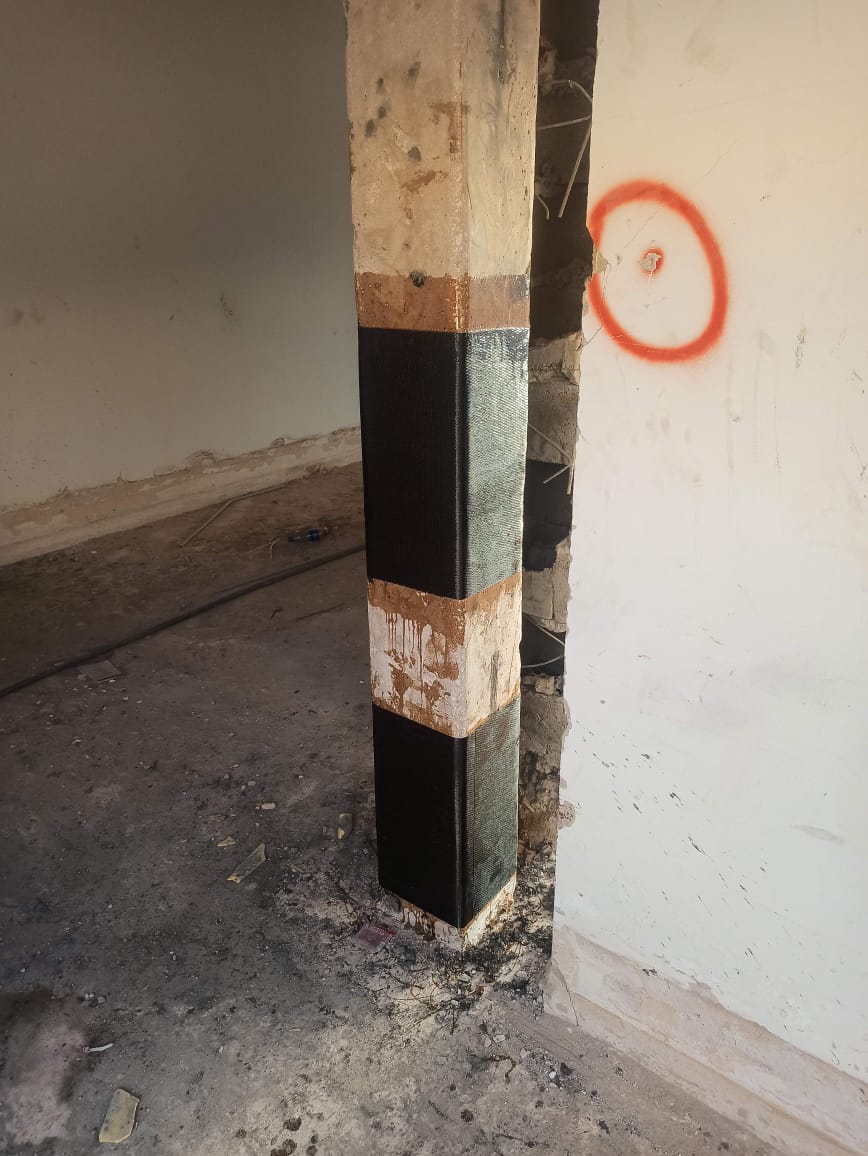 Columns Strengthening with HORSE CFRP Wrap Columns Strengthening with HORSE CFRP Wrap