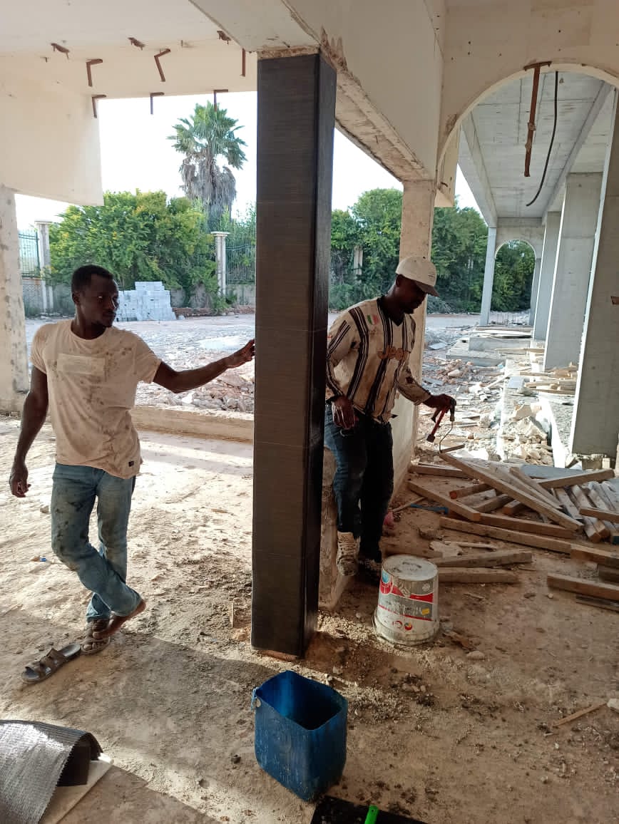 Columns Strengthening with HORSE CFRP Wrap Columns Strengthening with HORSE CFRP Wrap