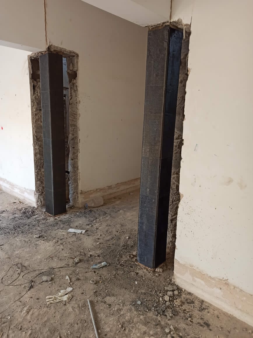 Columns Strengthening with HORSE CFRP Wrap Columns Strengthening with HORSE CFRP Wrap