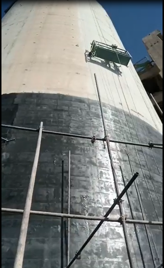 Carbon Fiber Reinforcement of a ConcreteTower Carbon Fiber Reinforcement of a ConcreteTower