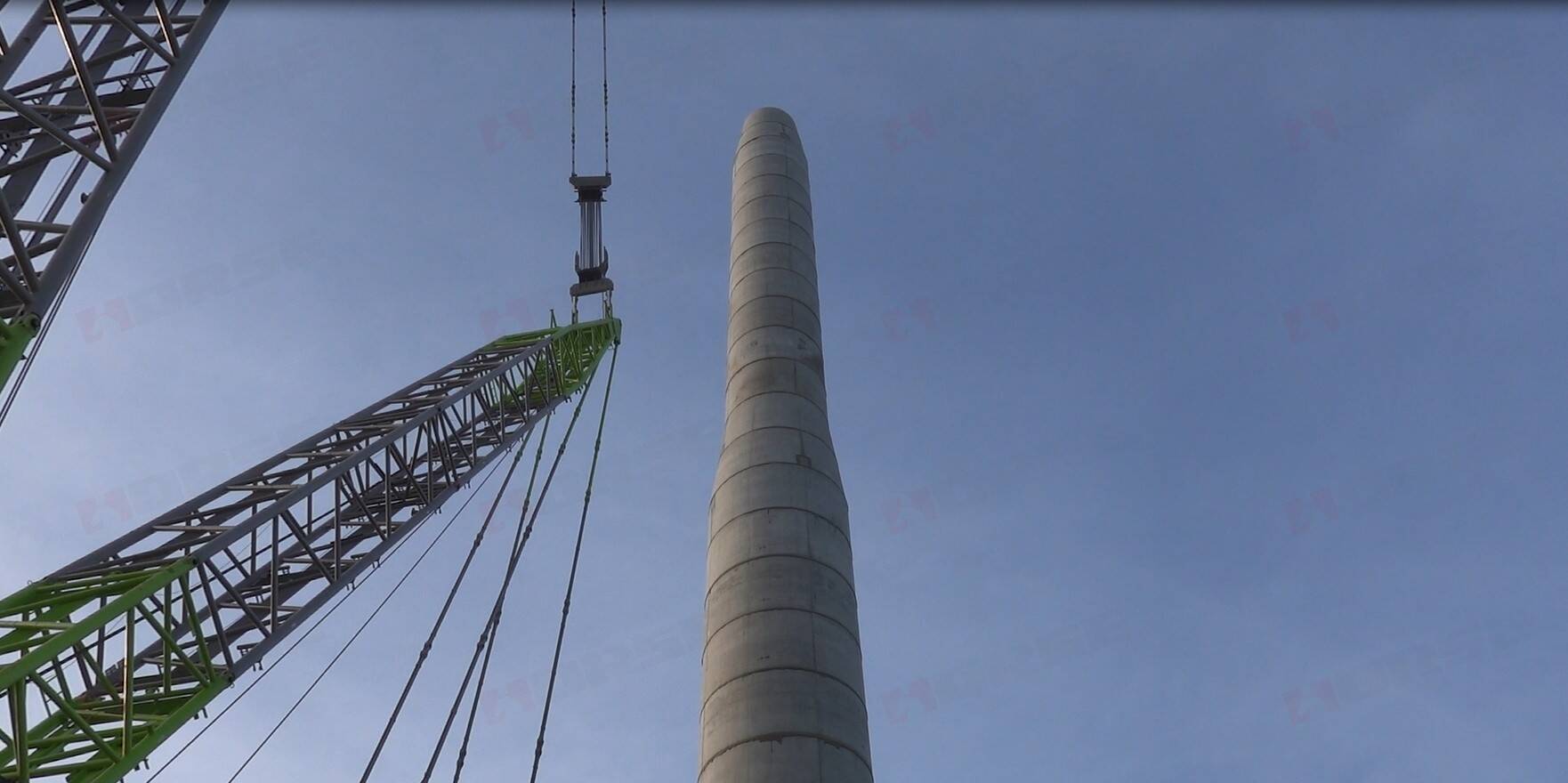 Wind Turbine Concrete Tower Assembly