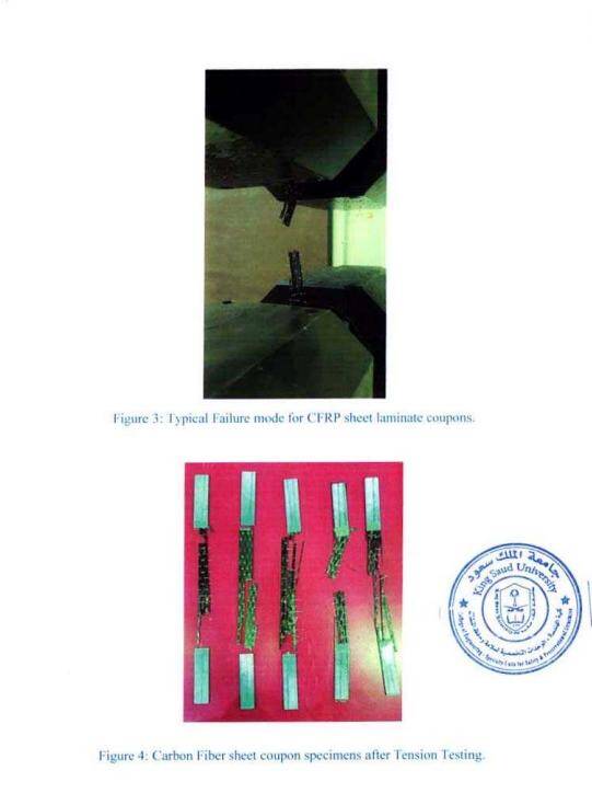 Tension Testing of CFRP Sheet HM-30 Tension Testing of CFRP Sheet HM-30