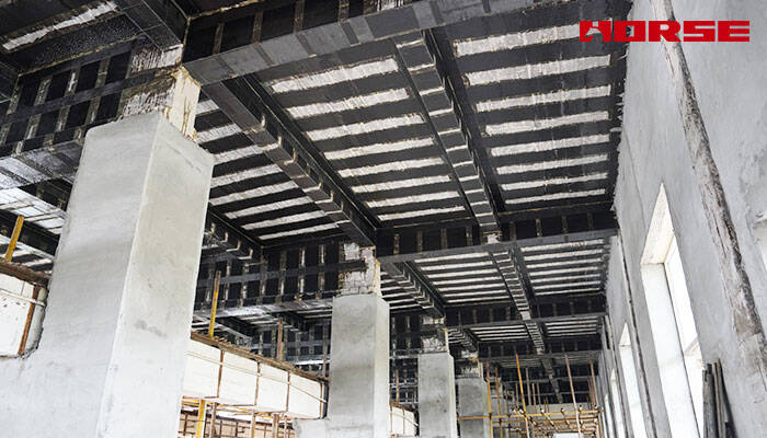 Carbon Fiber Reinforcement for a Hydropower Station